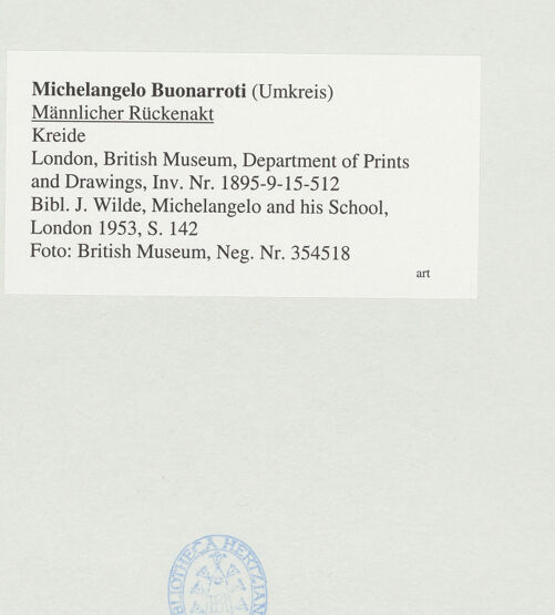 Rückseite von bh526538_recto