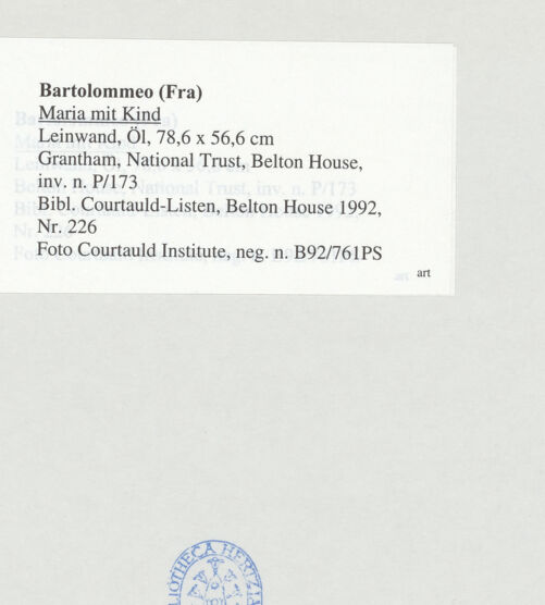 Rückseite von bh526701_recto