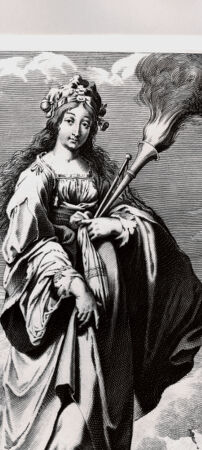 Rückseite von Istituto Nazionale per la Grafica [http://creativecommons.org/publicdomain/mark/1.0/] Die zwölf SibyllenTafel 12: "Sibille Phrigiéne" - , bh527075. Foto.