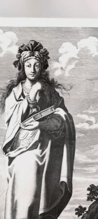 Rückseite von Istituto Nazionale per la Grafica [http://creativecommons.org/publicdomain/mark/1.0/] Die zwölf SibyllenTafel 4: "Sibille Persique" - , bh527083. Foto.