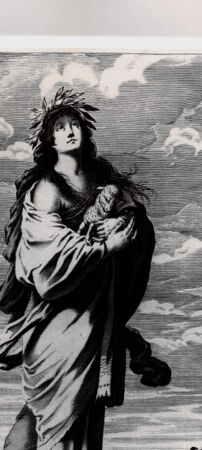 Rückseite von Istituto Nazionale per la Grafica [http://creativecommons.org/publicdomain/mark/1.0/] Die zwölf SibyllenTafel 3: "Sibille Eristrée" - , bh527084. Foto.