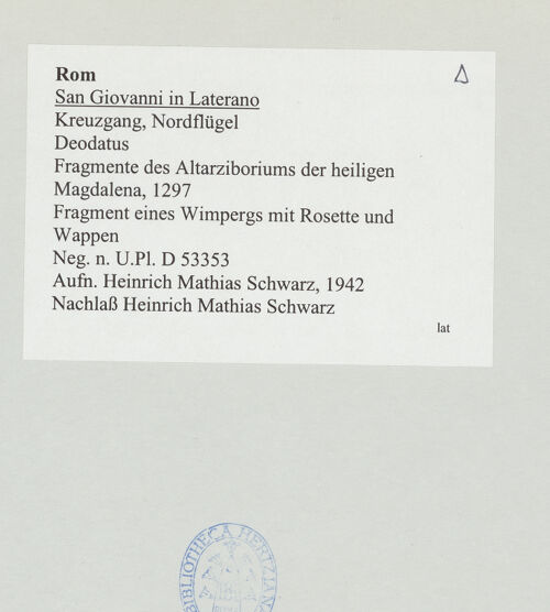 Rückseite von bh528181_recto