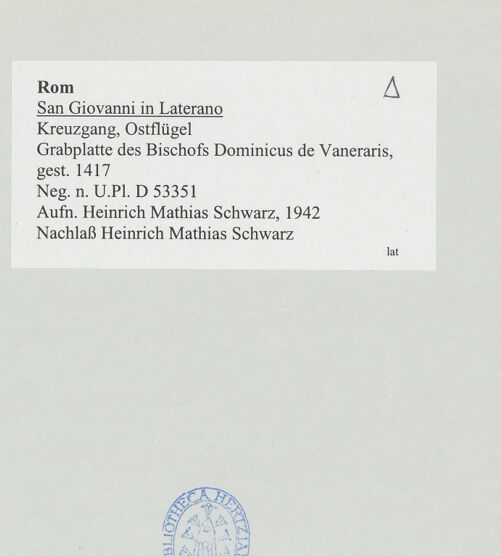 Rückseite von bh528183_recto