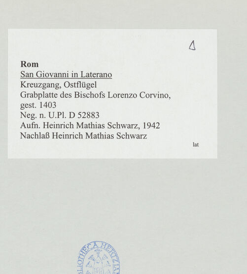 Rückseite von bh528184_recto