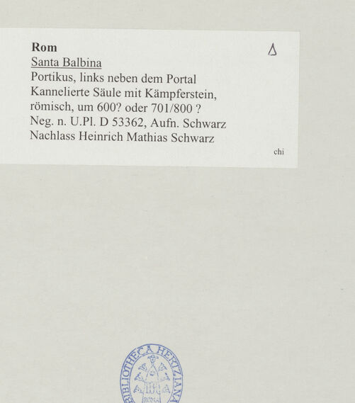 Rückseite von bh528493_recto