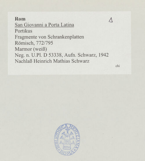 Rückseite von bh528514_recto