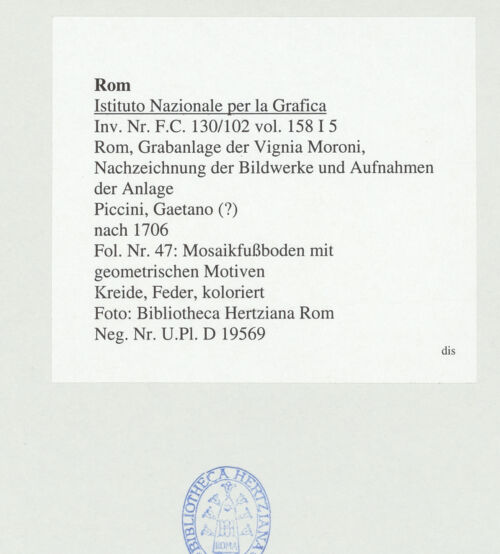 Rückseite von bh528697_recto