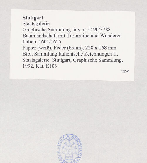 Rückseite von bh531005_recto