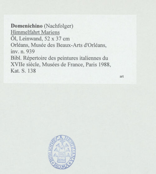 Rückseite von bh531071_recto