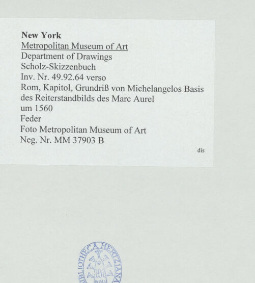 Rückseite von bh531265_recto