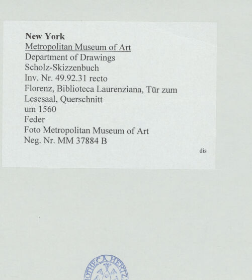 Rückseite von bh531273_recto