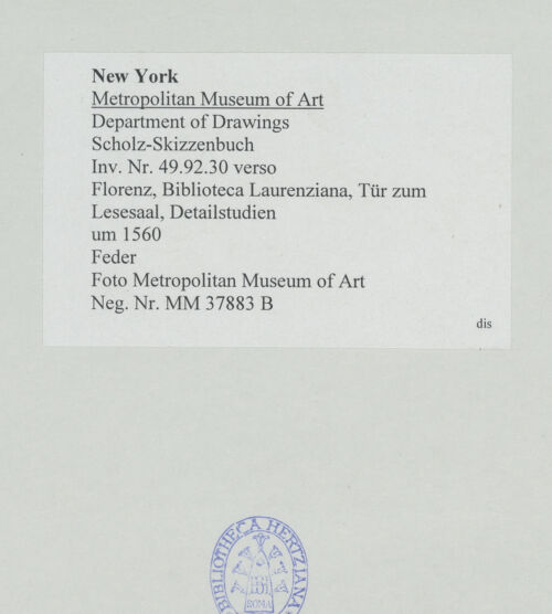 Rückseite von bh531274_recto