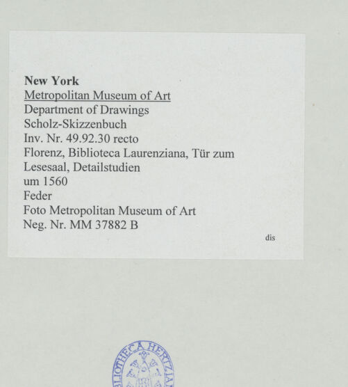 Rückseite von bh531275_recto