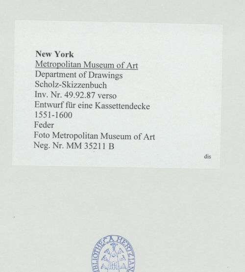 Rückseite von bh531285_recto