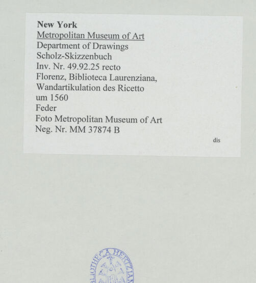 Rückseite von bh531302_recto