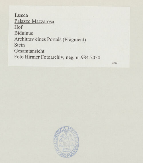 Rückseite von bh532072_recto