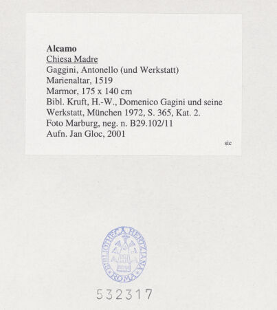 Rückseite von Foto Marburg [https://www.deutsche-digitale-bibliothek.de/content/lizenzen/rv-fz/] Marienaltar - Gesamtansicht, bh532317_recto. Foto: Gloc, Jan.