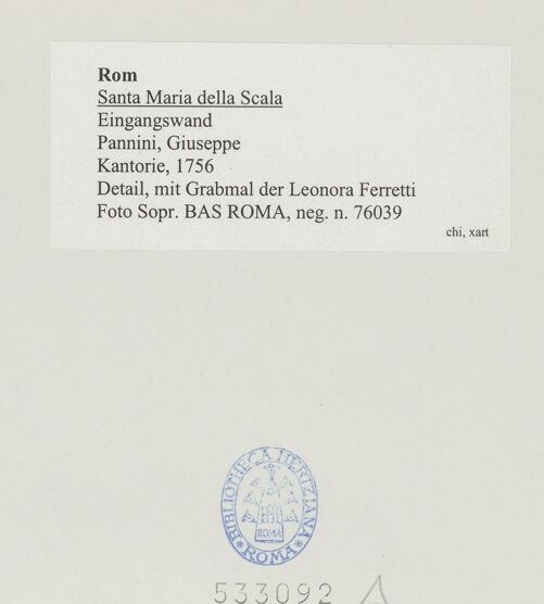 Rückseite von bh533092_recto