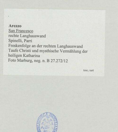 Rückseite von Foto Marburg [https://www.deutsche-digitale-bibliothek.de/content/lizenzen/rv-ez/] VotivbilderTaufe Christi und mystische Vermählung der heiligen Katharina - Detail: Mystische Vermählung der heiligen Katharina, bh534542_recto. Foto: Gloc, Jan.