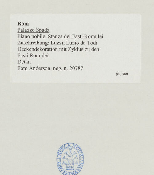 Rückseite von bh534731_recto