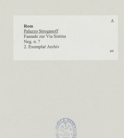 Rückseite von bh536078_recto