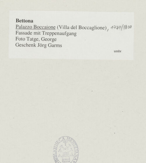 Rückseite von bh537656_recto