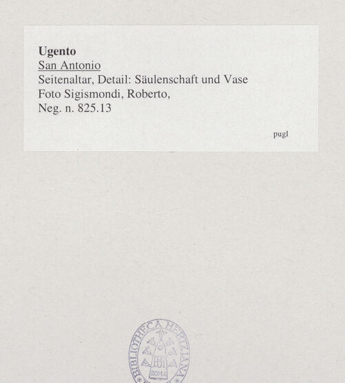 Rückseite von bh537689_recto