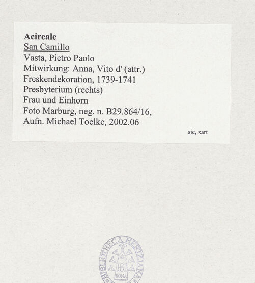 Rückseite von Foto Marburg [https://www.deutsche-digitale-bibliothek.de/content/lizenzen/rv-ez/] MarienzyklusMarienkrönung und AllegorienFrau und Einhorn - Gesamtansicht, bh537779_recto. Foto: Tölke, Michael.