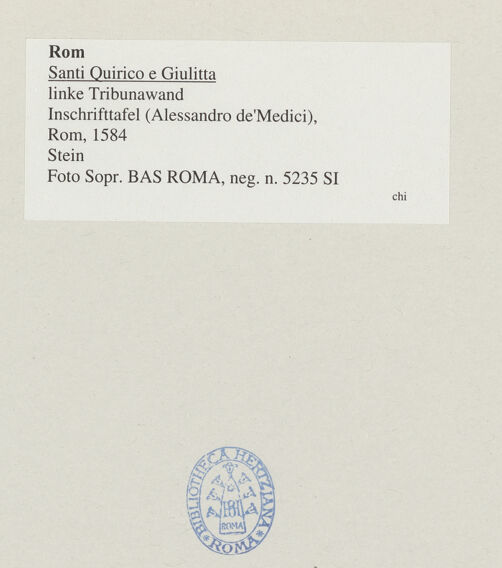 Rückseite von bh538534_recto