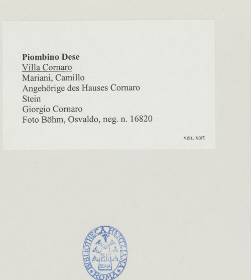 Rückseite von bh538919_recto