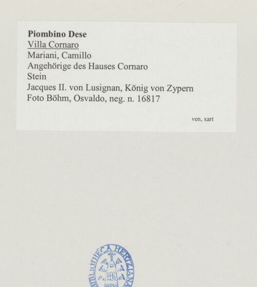 Rückseite von bh538921_recto