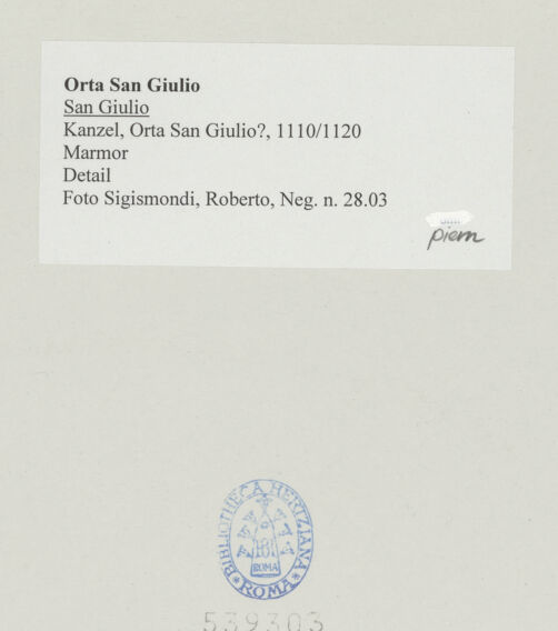 Rückseite von bh539385_recto