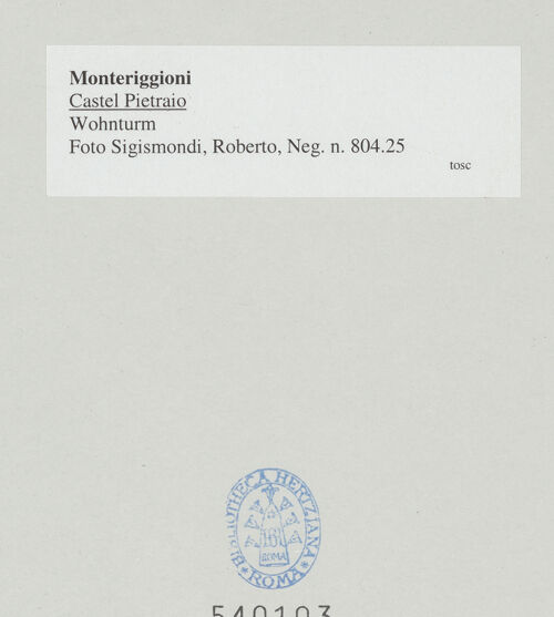 Rückseite von bh540103_recto