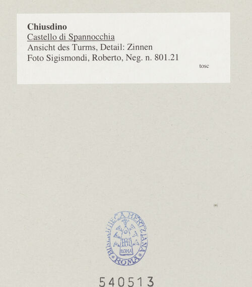 Rückseite von bh540513_recto