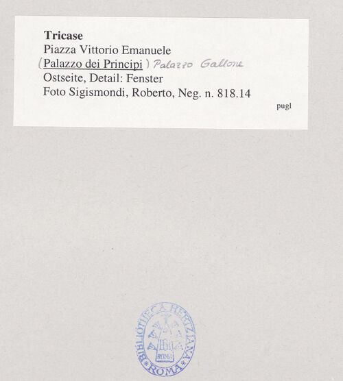 Rückseite von bh540544_recto