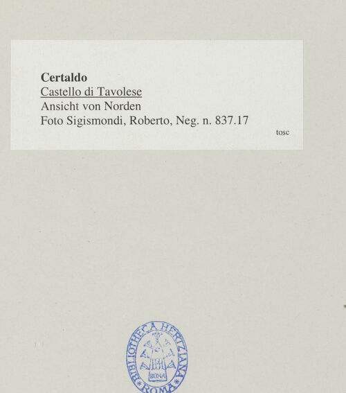 Rückseite von bh540760_recto