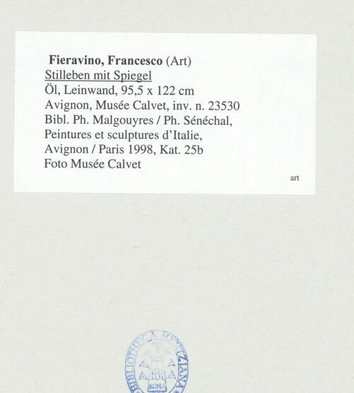 Rückseite von bh540780_recto