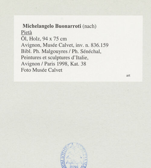 Rückseite von bh540901_recto