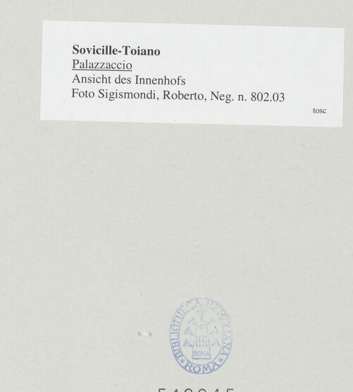 Rückseite von bh540945_recto