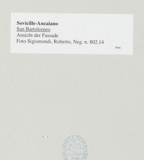 Rückseite von bh540954_recto