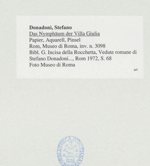 Rückseite von bh541205_recto