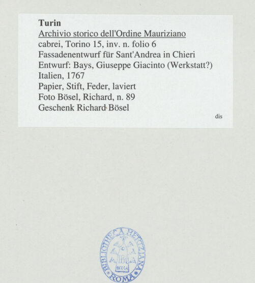 Rückseite von bh541404_recto