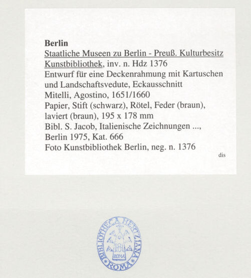 Rückseite von bh541674_recto