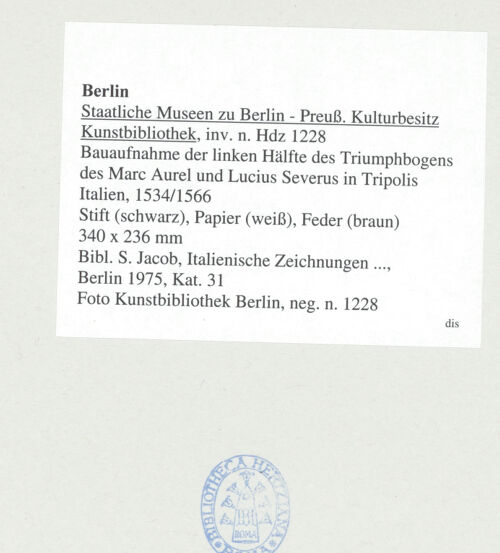 Rückseite von bh541766_recto