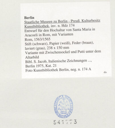 Rückseite von bh541773_recto