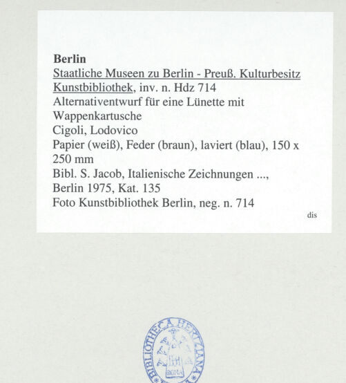 Rückseite von bh541809_recto