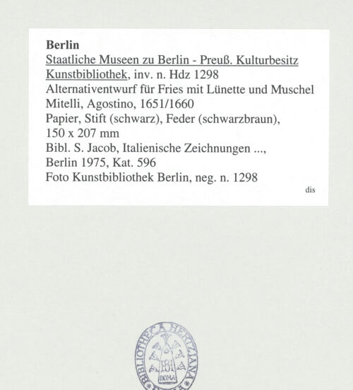 Rückseite von bh541956_recto