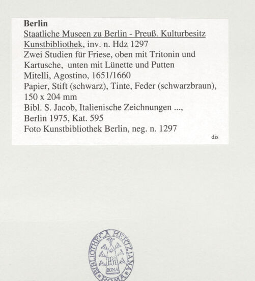 Rückseite von bh541957_recto