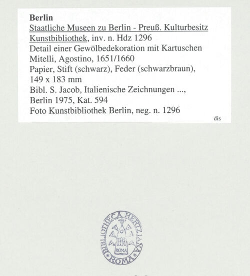 Rückseite von bh541958_recto