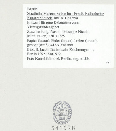 Rückseite von bh541978_recto